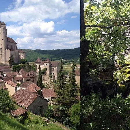 Les Trigones Du Causse - Maison Insolite Avec Acces Piscine Libre Independant *
