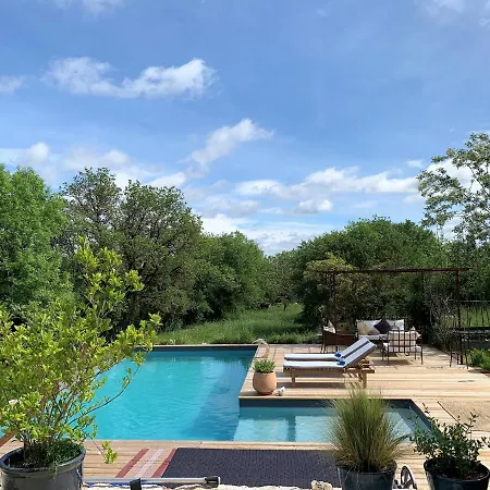 Les Trigones Du Causse - Maison Insolite Avec Acces Piscine Libre Independant * Saint-Martin-Labouval